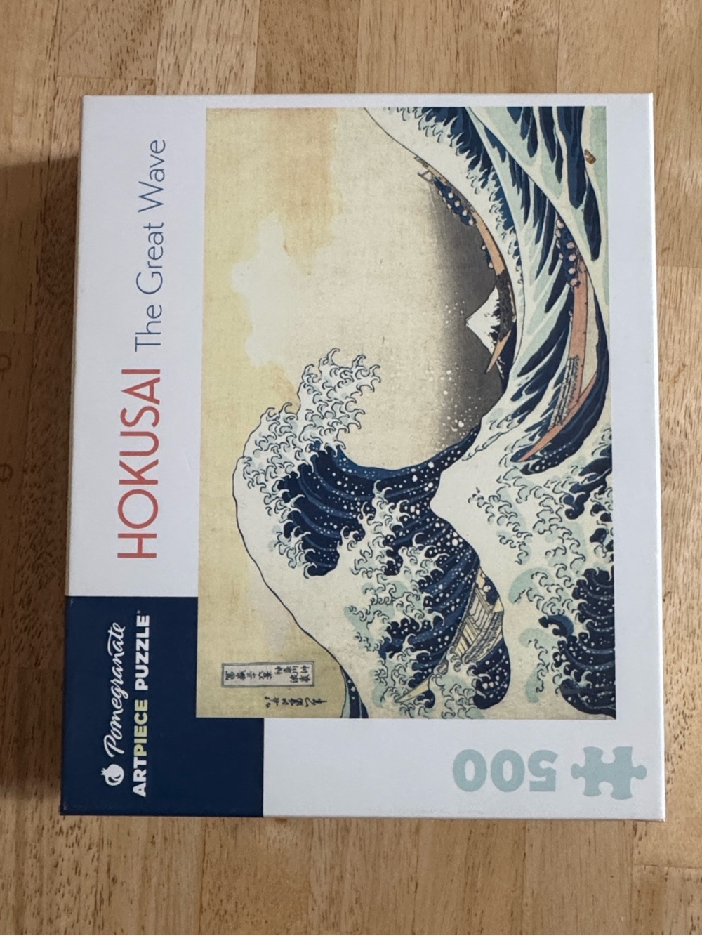 Hokusai 'The Great Wave' Pomegranate 500-Piece ArtPiece Puzzle - Picture 7 of 16